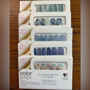 Color Street NEW Vintage sets. Hard to find